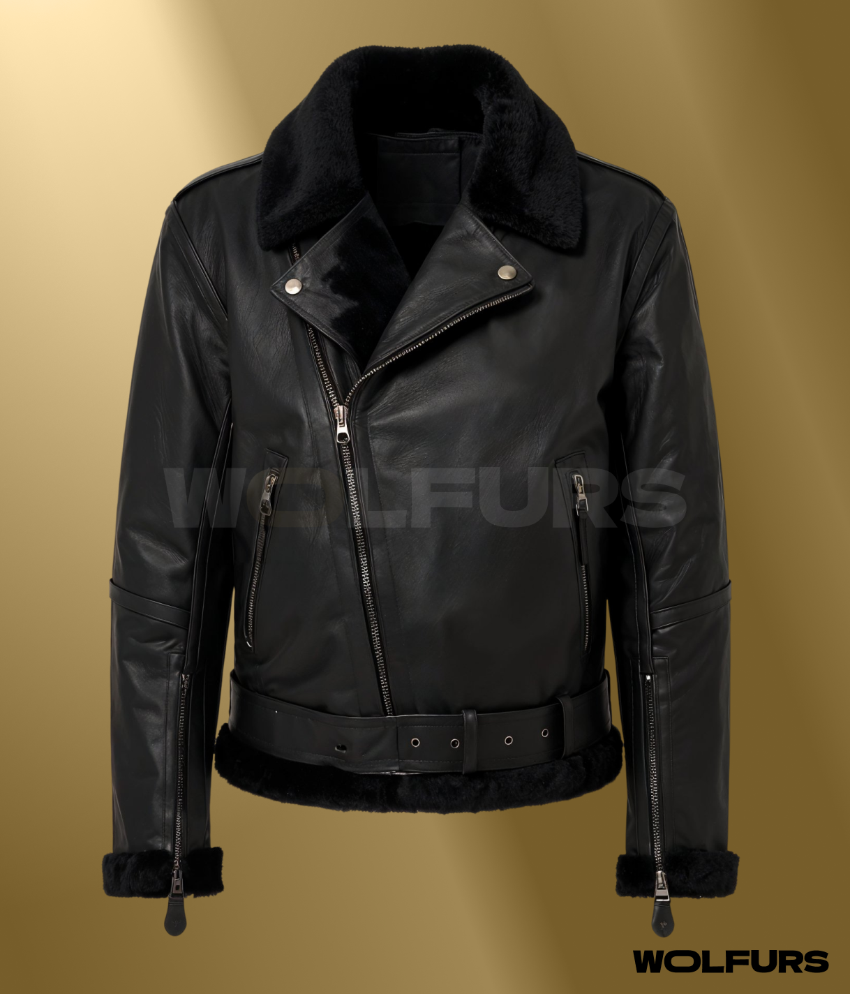 Wilder Leather Field Jacket